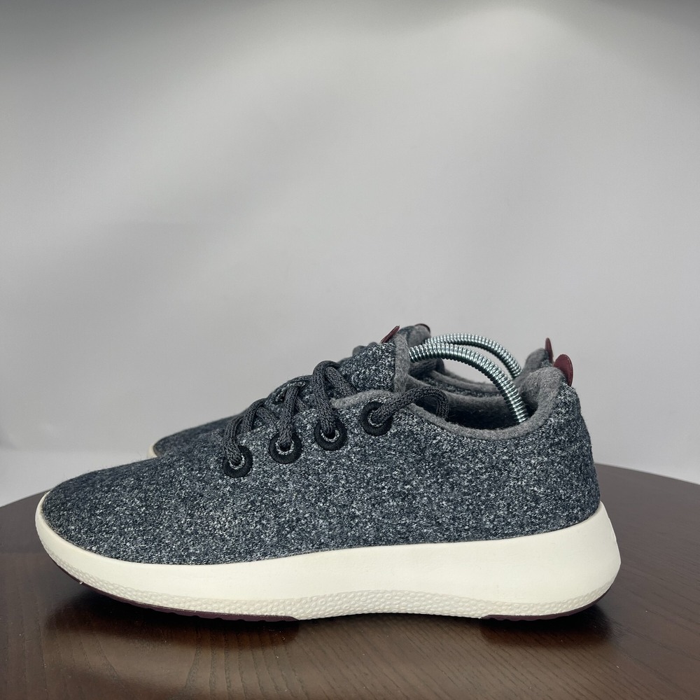 Allbirds Wool Runner Mizzles Shoes Women 9 Gray Comfort Lace Up Sneaker 1120 NV1